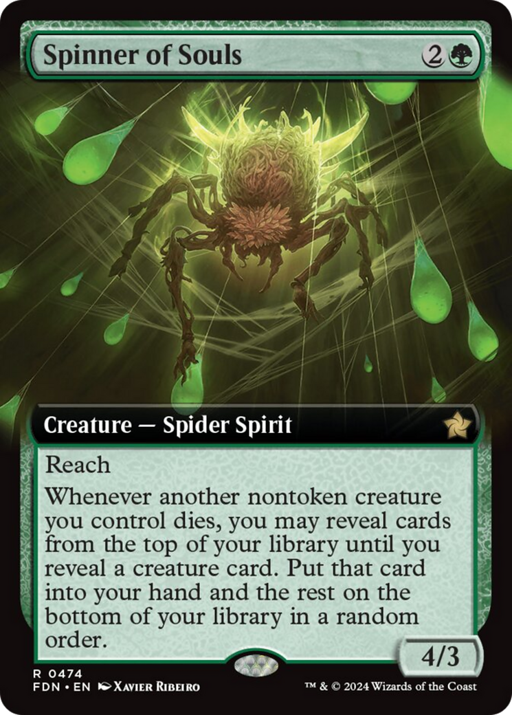 Spinner of Souls (Extended Art) [Foundations] | Card Citadel