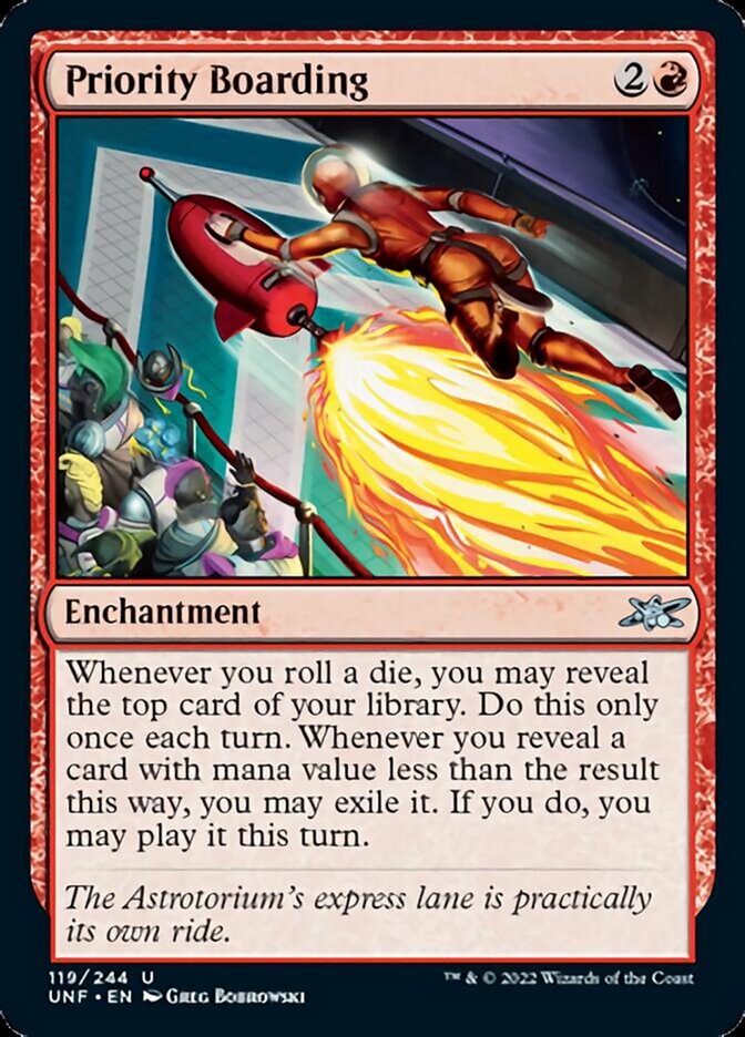 Priority Boarding [Unfinity] | Card Citadel