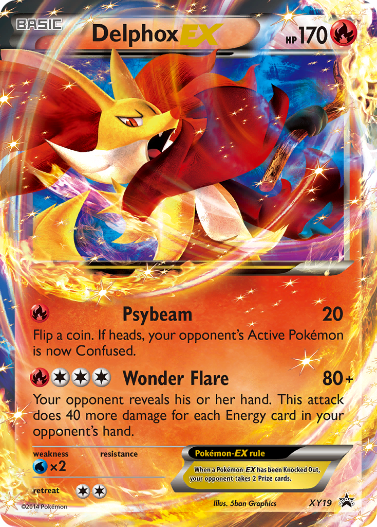 Delphox EX (XY19) [XY: Black Star Promos] | Card Citadel