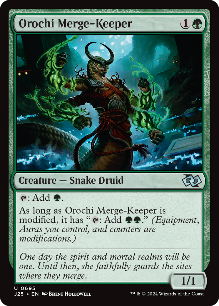 Orochi Merge-Keeper [Foundations Jumpstart] | Card Citadel