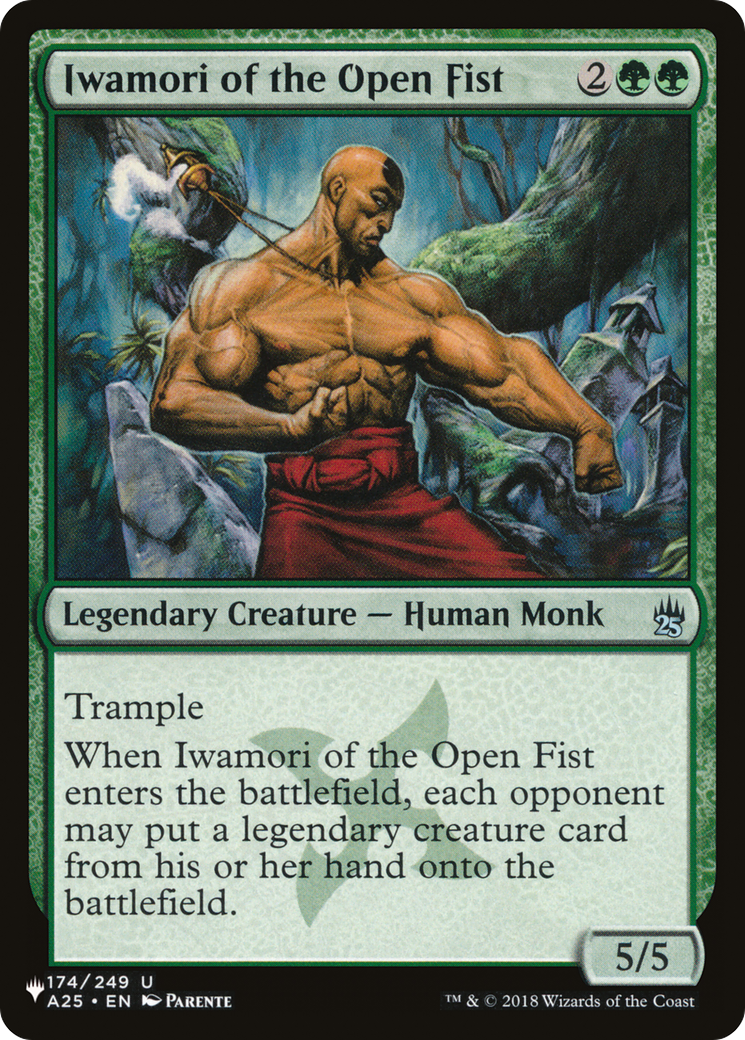 Iwamori of the Open Fist [The List Reprints] | Card Citadel