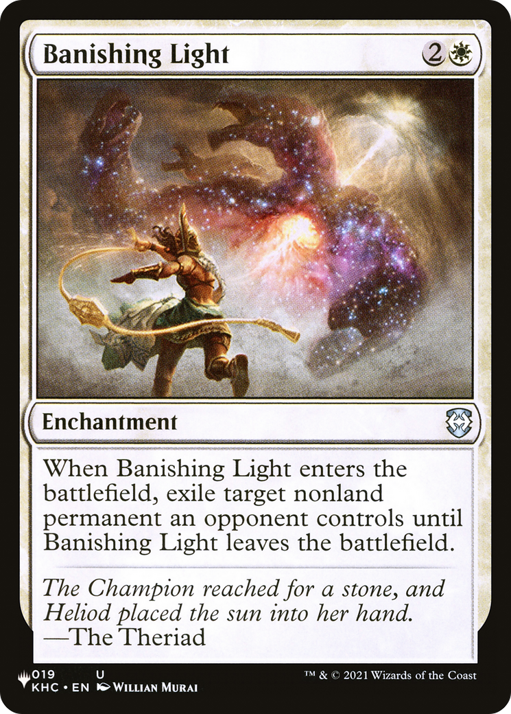 Banishing Light (KHC) [The List] | Card Citadel