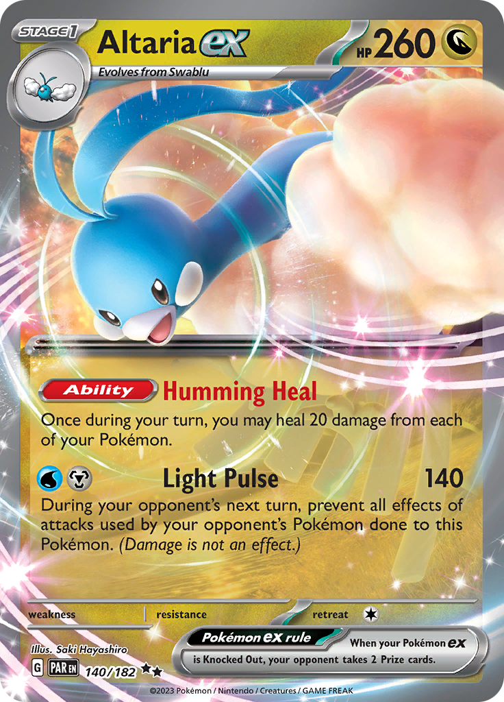 Altaria ex (140/182) [Scarlet & Violet: Paradox Rift] | Card Citadel