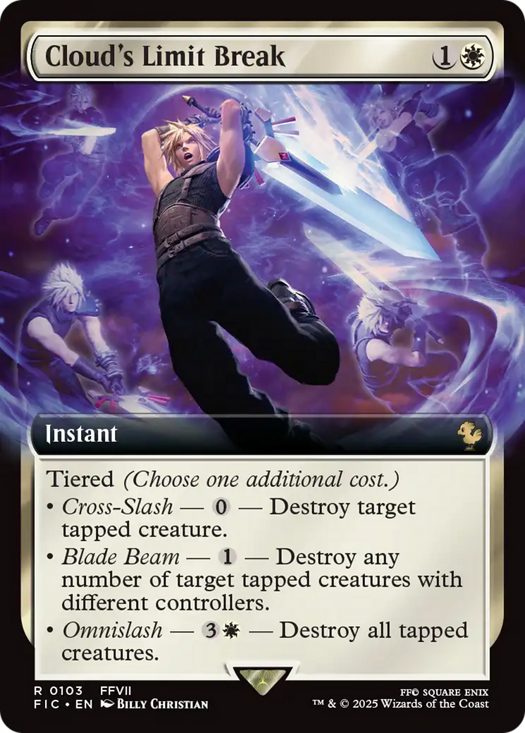 Cloud's Limit Break (Extended Art) [FINAL FANTASY Commander] | Card Citadel