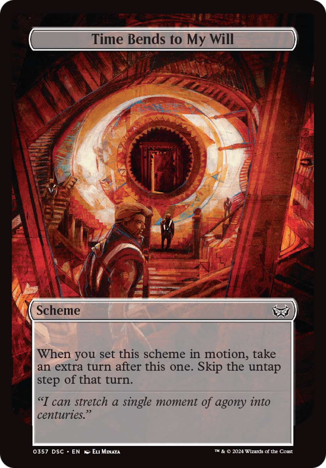 Time Bends to My Will (Full Art) [Duskmourn: Archenemy] | Card Citadel