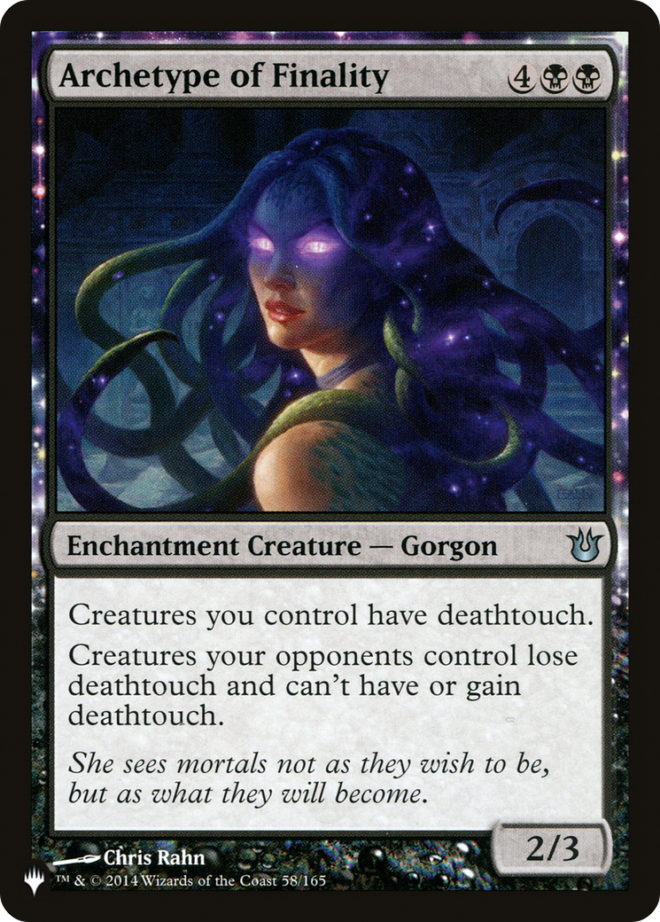 Archetype of Finality [The List] | Card Citadel