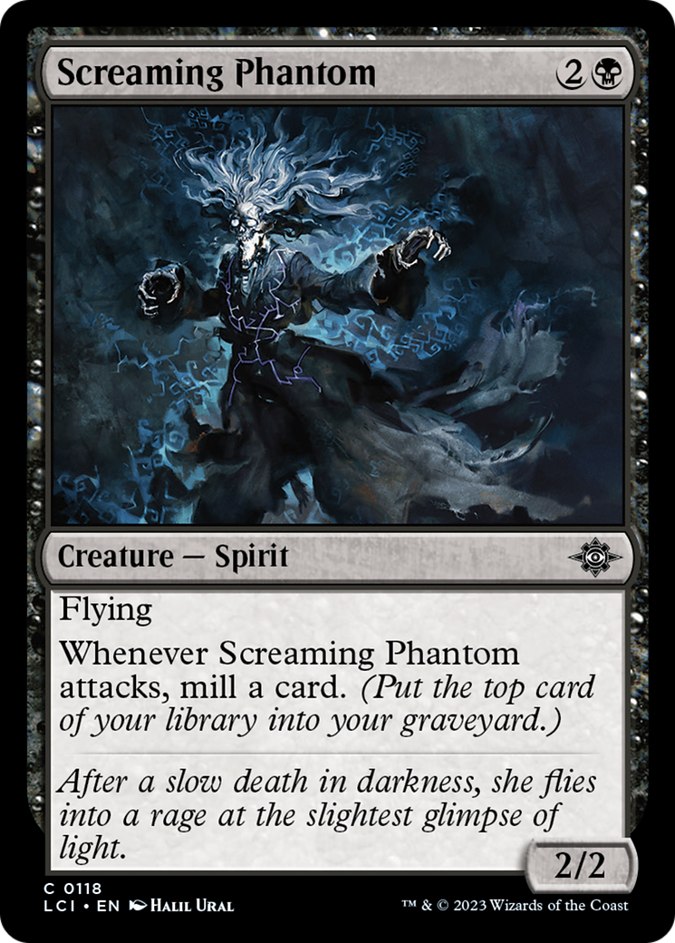 Screaming Phantom [The Lost Caverns of Ixalan] | Card Citadel