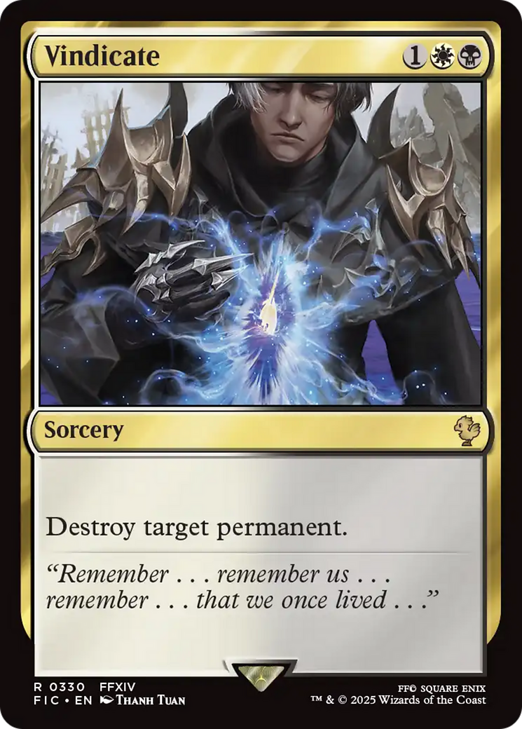 Vindicate [FINAL FANTASY Commander] | Card Citadel