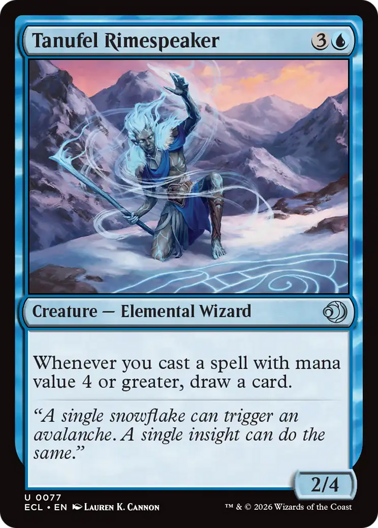 Tanufel Rimespeaker [Lorwyn Eclipsed] | Card Citadel