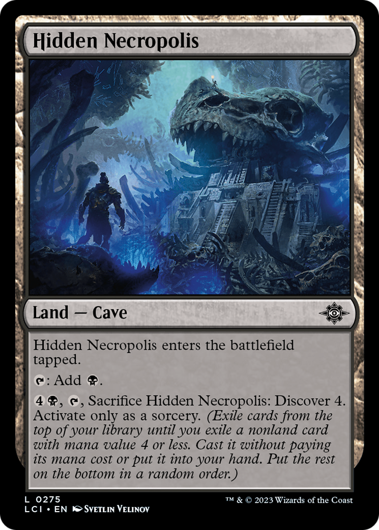 Hidden Necropolis [The Lost Caverns of Ixalan] | Card Citadel