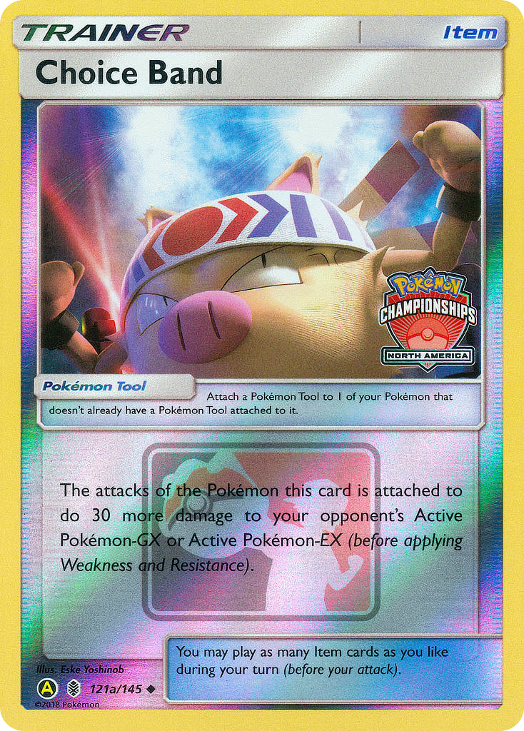 Choice Band (121a/145) (North America Championships) [Sun & Moon: Guardians Rising] | Card Citadel