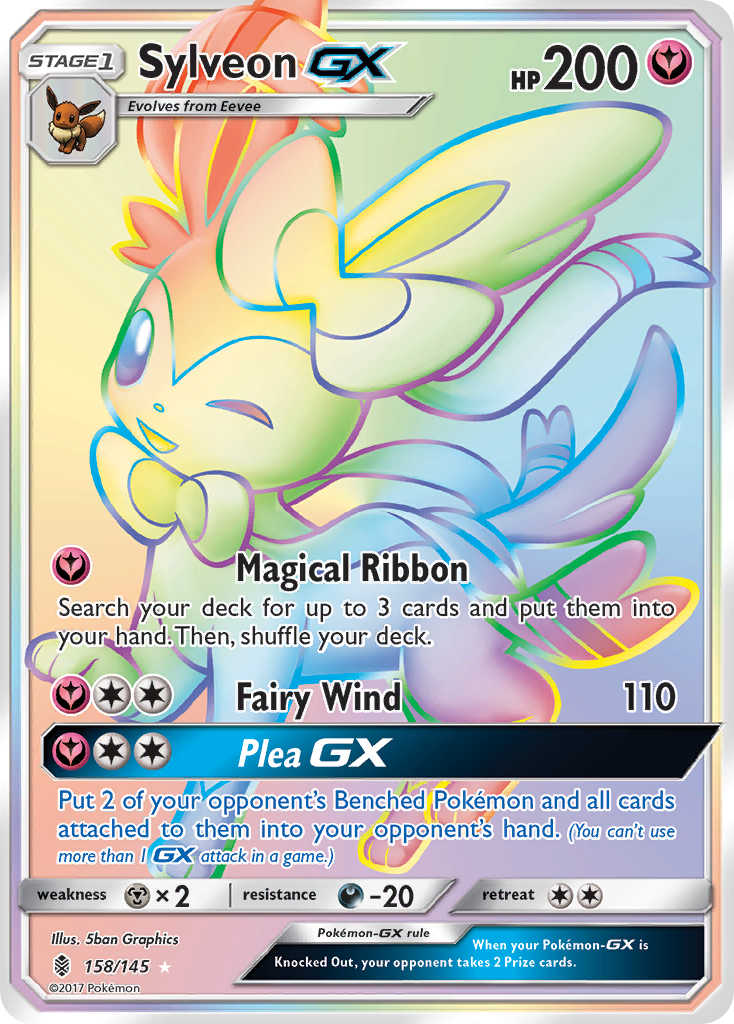 Sylveon GX (158/145) [Sun & Moon: Guardians Rising] | Card Citadel