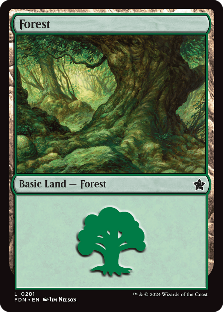 Forest (0281) [Foundations] | Card Citadel