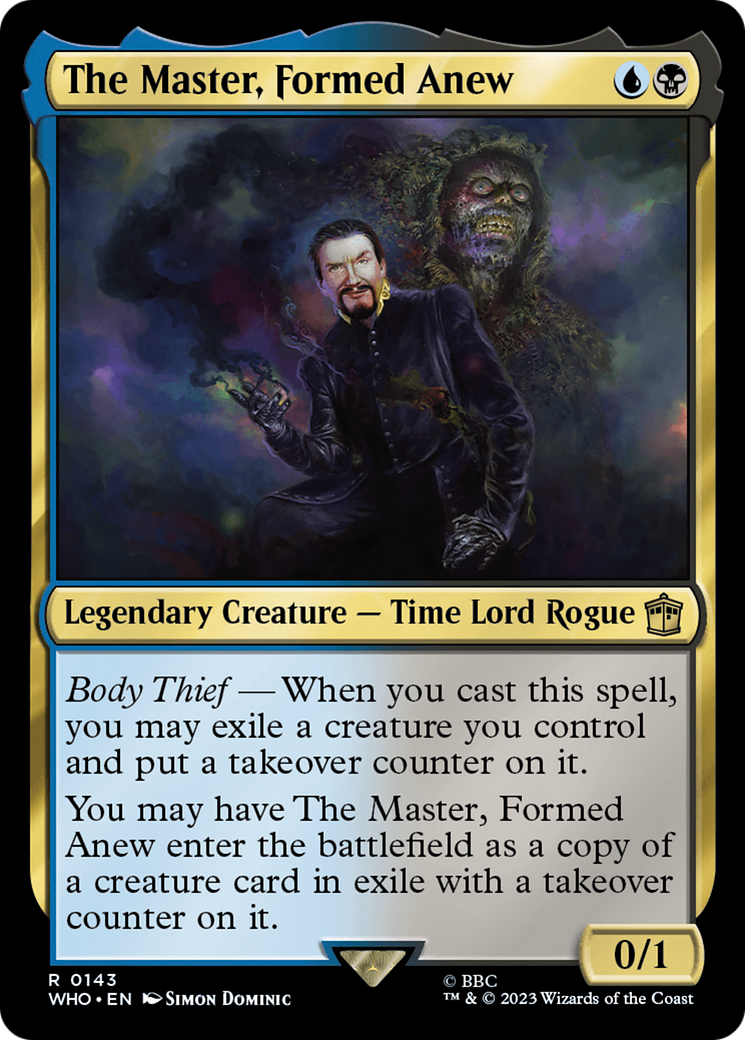 The Master, Formed Anew [Doctor Who] | Card Citadel