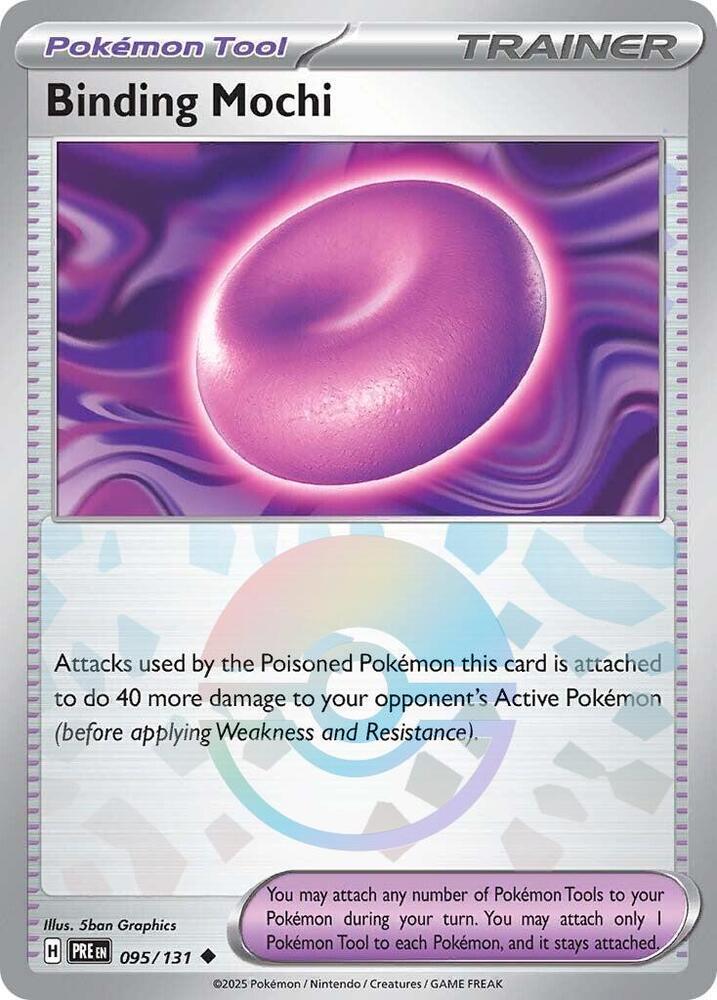 Binding Mochi (095/131) (Poke Ball Pattern) [Scarlet & Violet: Prismatic Evolutions] | Card Citadel