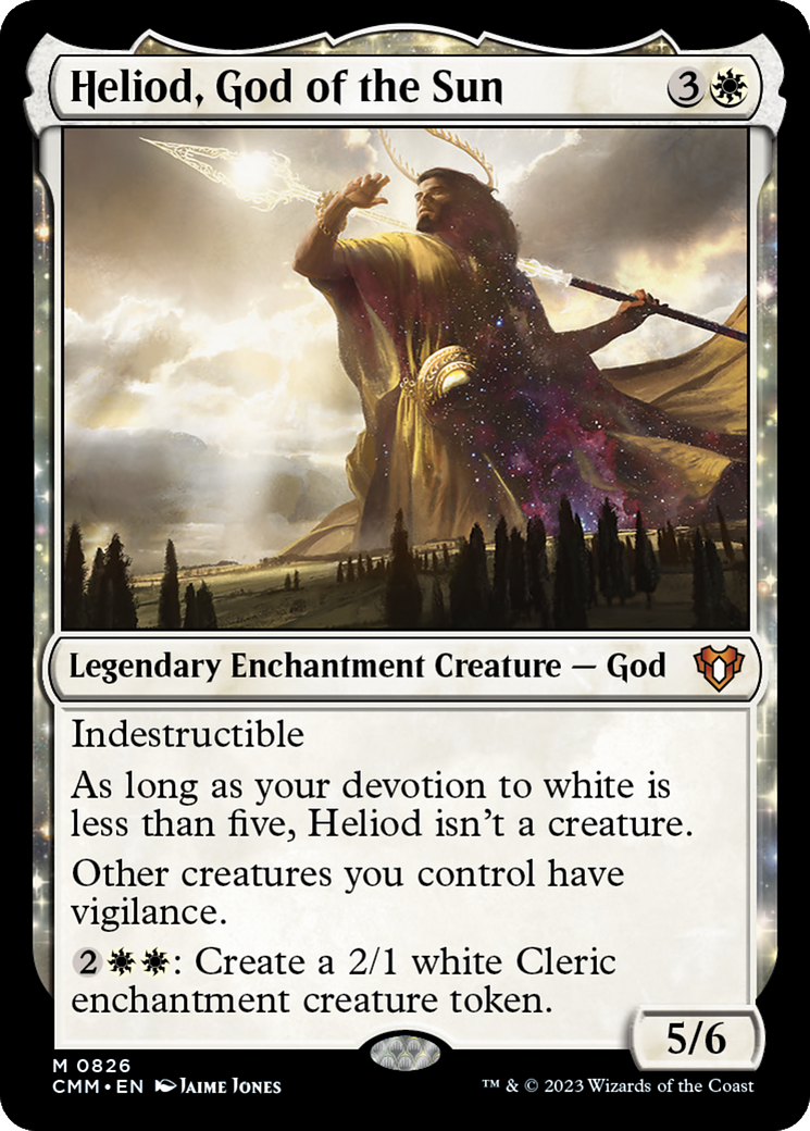 Heliod, God of the Sun [Commander Masters] | Card Citadel