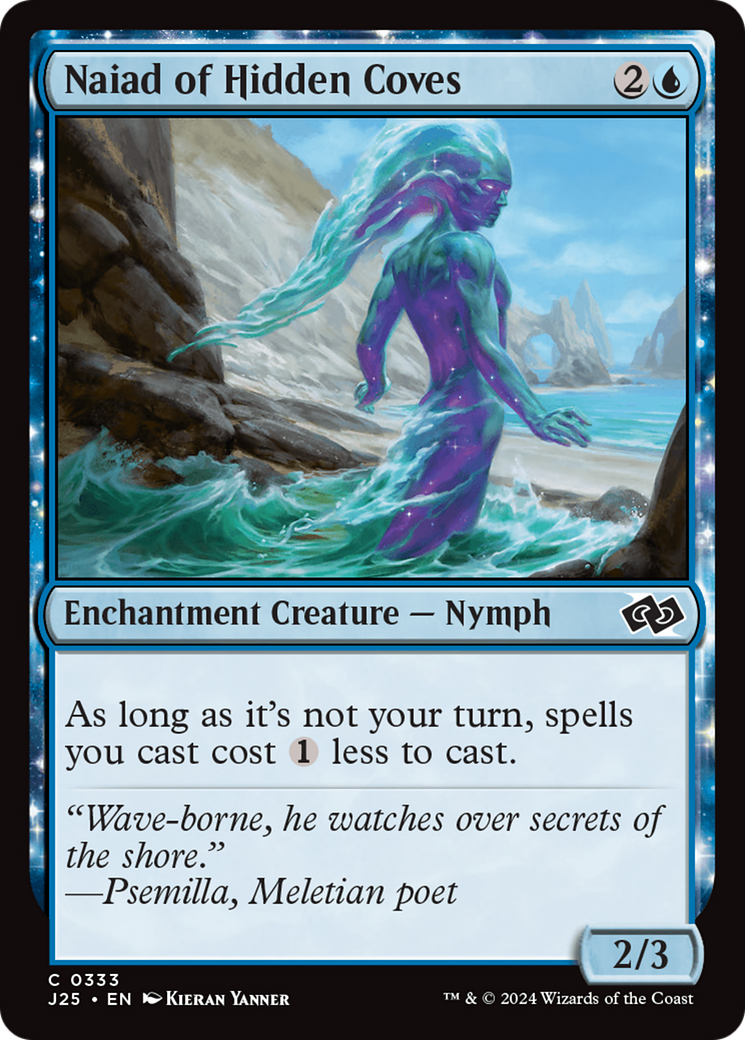 Naiad of Hidden Coves [Foundations Jumpstart] | Card Citadel