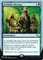 Ineffable Blessing (Bordered) (Unfinity Foil Edition) [The List] | Card Citadel