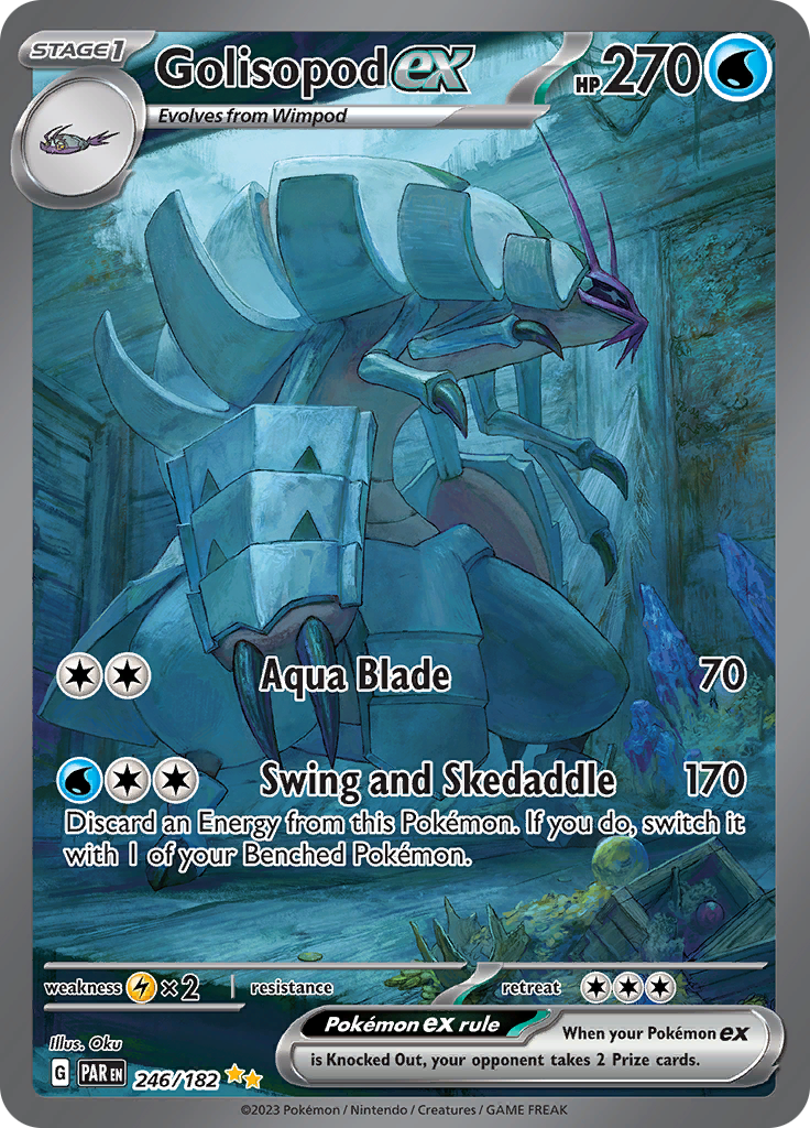 Golisopod ex (246/182) [Scarlet & Violet: Paradox Rift] | Card Citadel