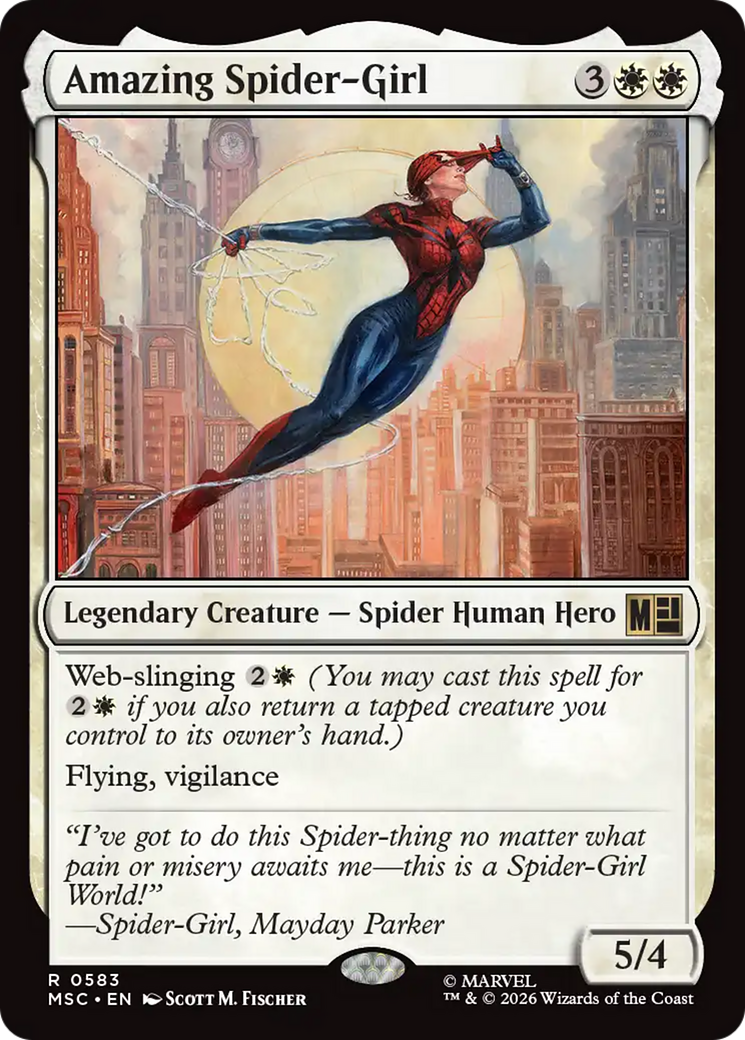 Amazing Spider-Girl [Marvel Super Heroes Commander] | Card Citadel