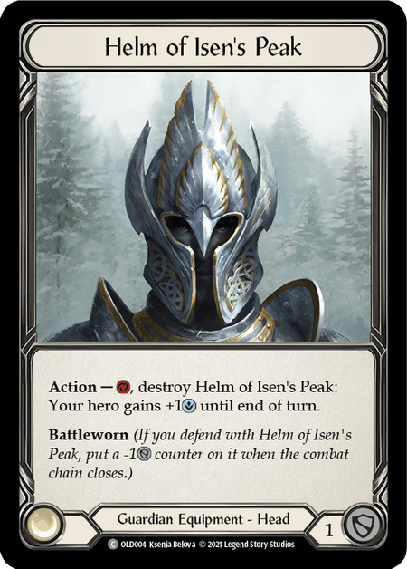 Helm of Isen's Peak [OLD004] (Tales of Aria Oldhim Blitz Deck)  1st Edition Normal | Card Citadel