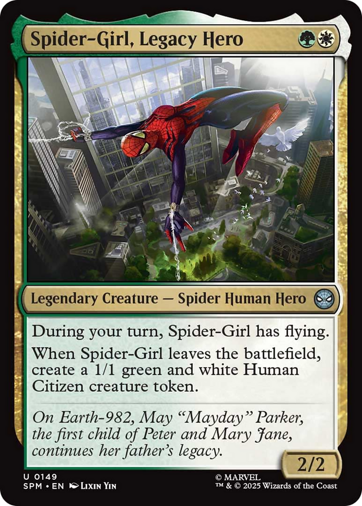 Spider-Girl, Legacy Hero [Marvel's Spider-Man] | Card Citadel