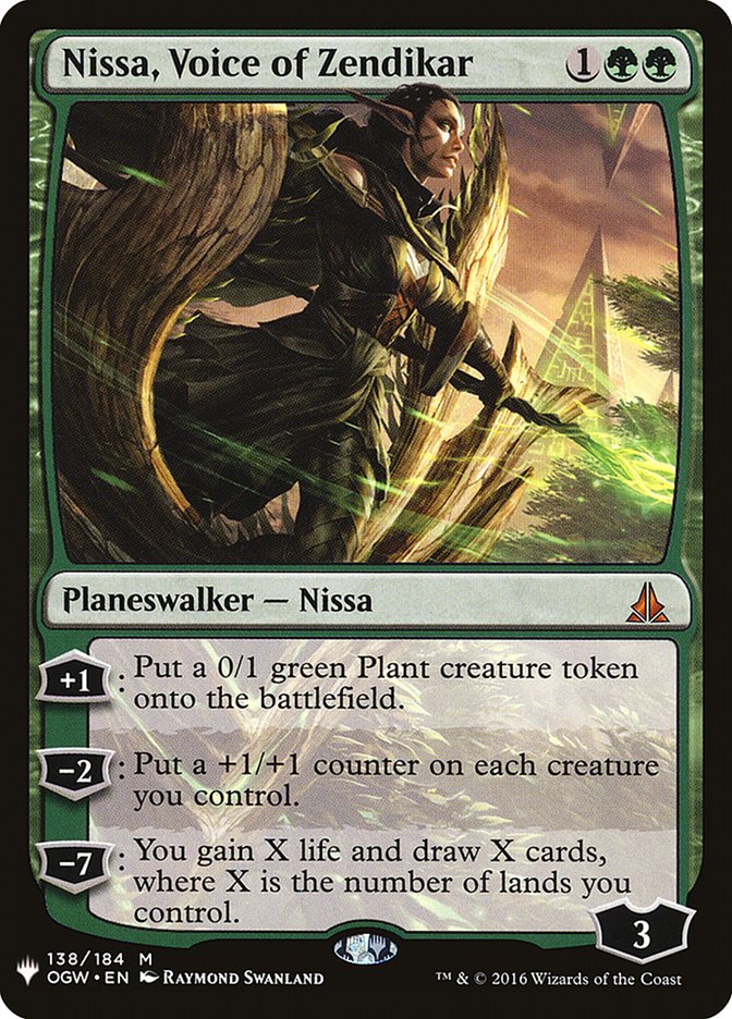 Nissa, Voice of Zendikar [Mystery Booster] | Card Citadel