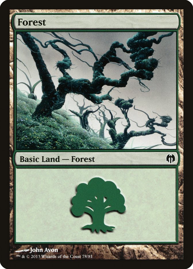 Forest (78) [Duel Decks: Heroes vs. Monsters] | Card Citadel