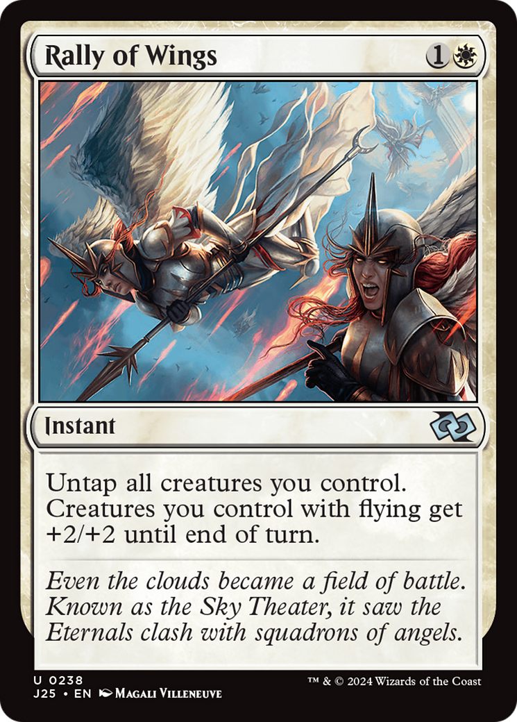 Rally of Wings [Foundations Jumpstart] | Card Citadel