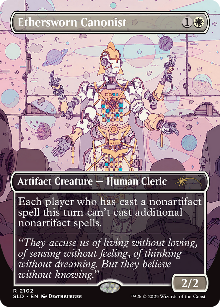Ethersworn Canonist (Galaxy Foil) [Secret Lair Drop Series] | Card Citadel