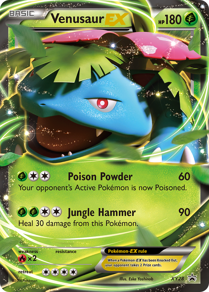 Venusaur EX (XY28) [XY: Black Star Promos] | Card Citadel