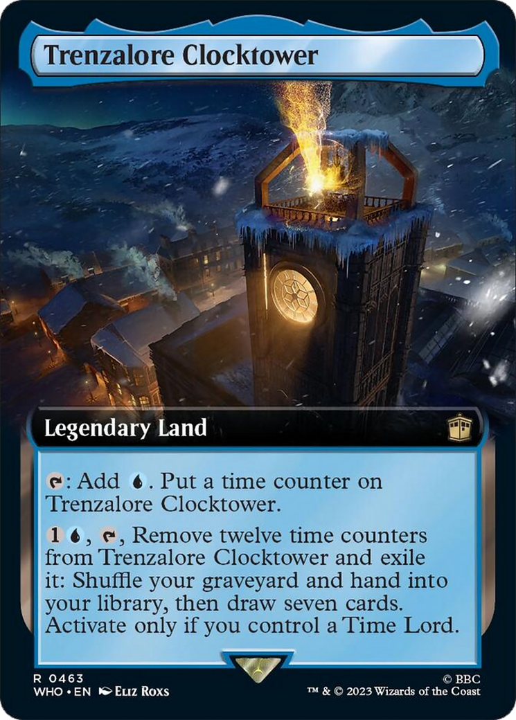 Trenzalore Clocktower (Extended Art) [Doctor Who] | Card Citadel