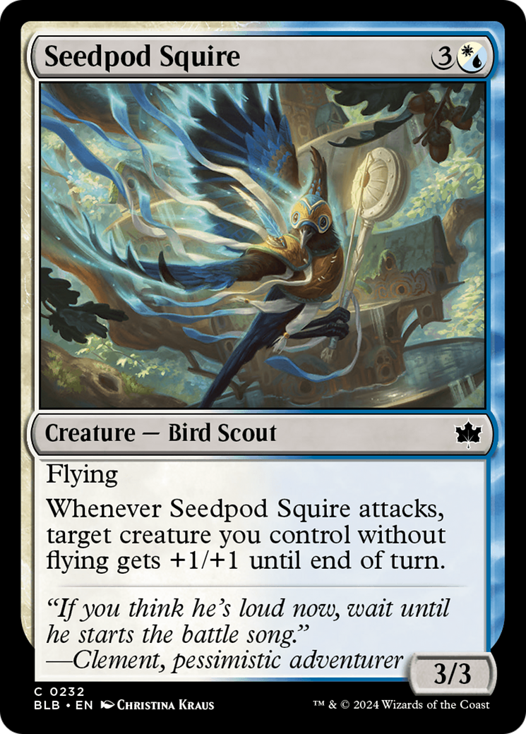 Seedpod Squire [Bloomburrow] | Card Citadel