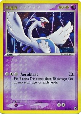 Lugia (29/115) (Stamped) [EX: Unseen Forces] | Card Citadel