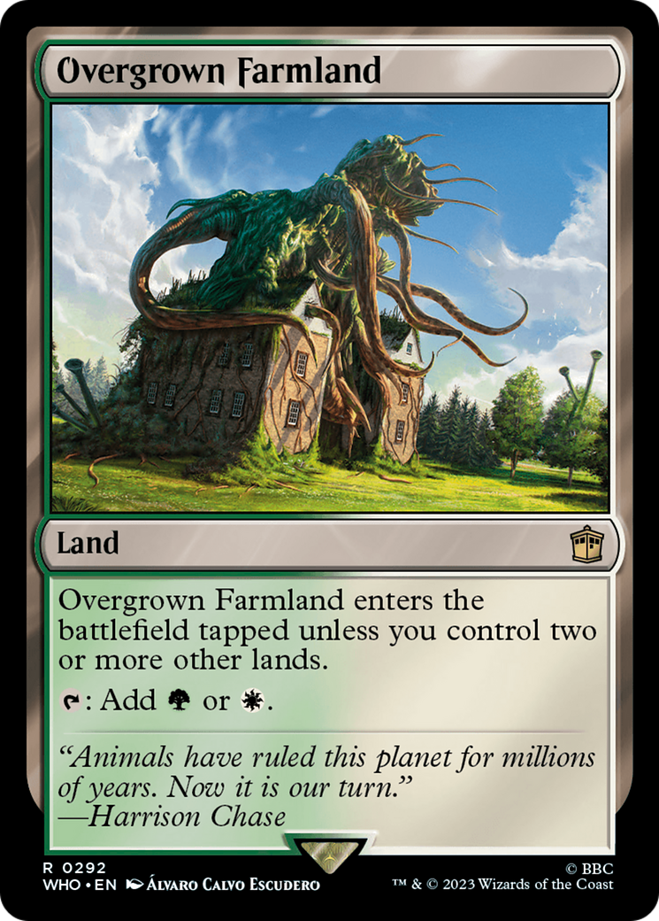 Overgrown Farmland [Doctor Who] | Card Citadel