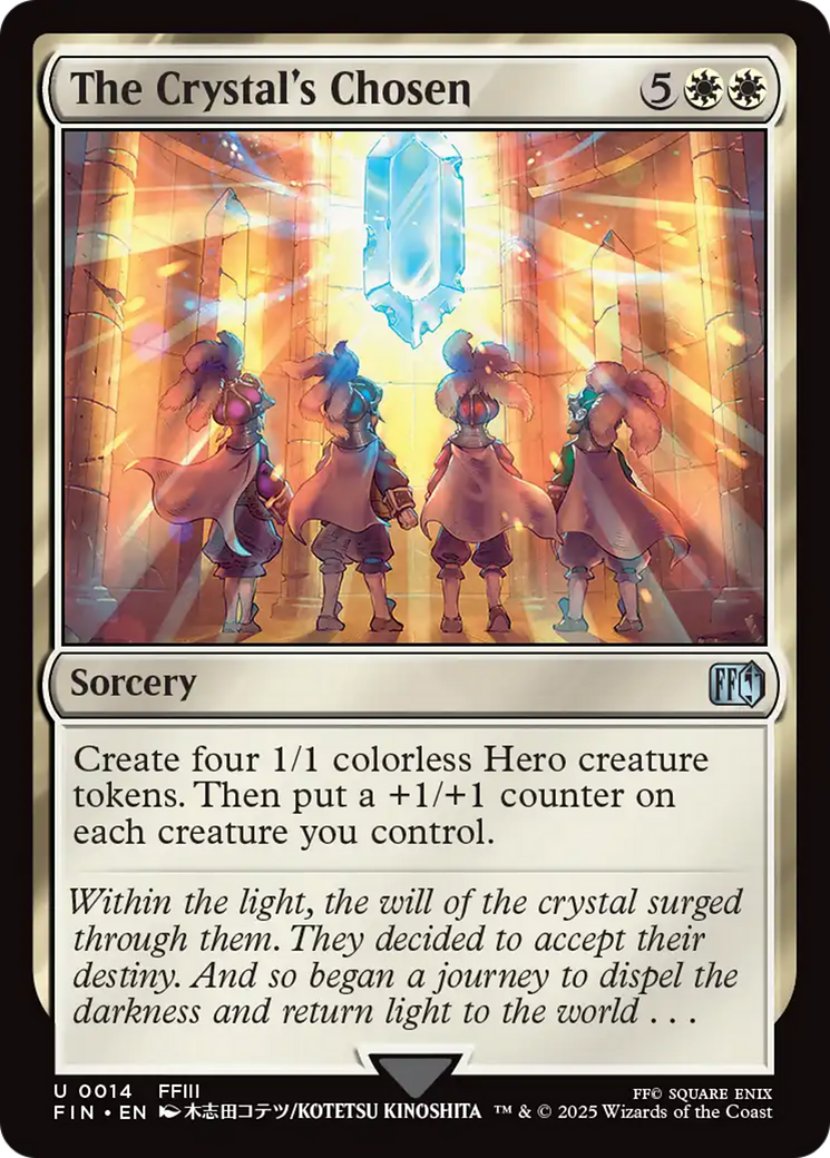 The Crystal's Chosen [FINAL FANTASY] | Card Citadel