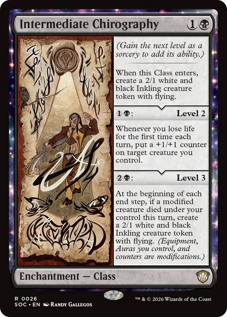 Intermediate Chirography [Secrets of Strixhaven Commander] | Card Citadel