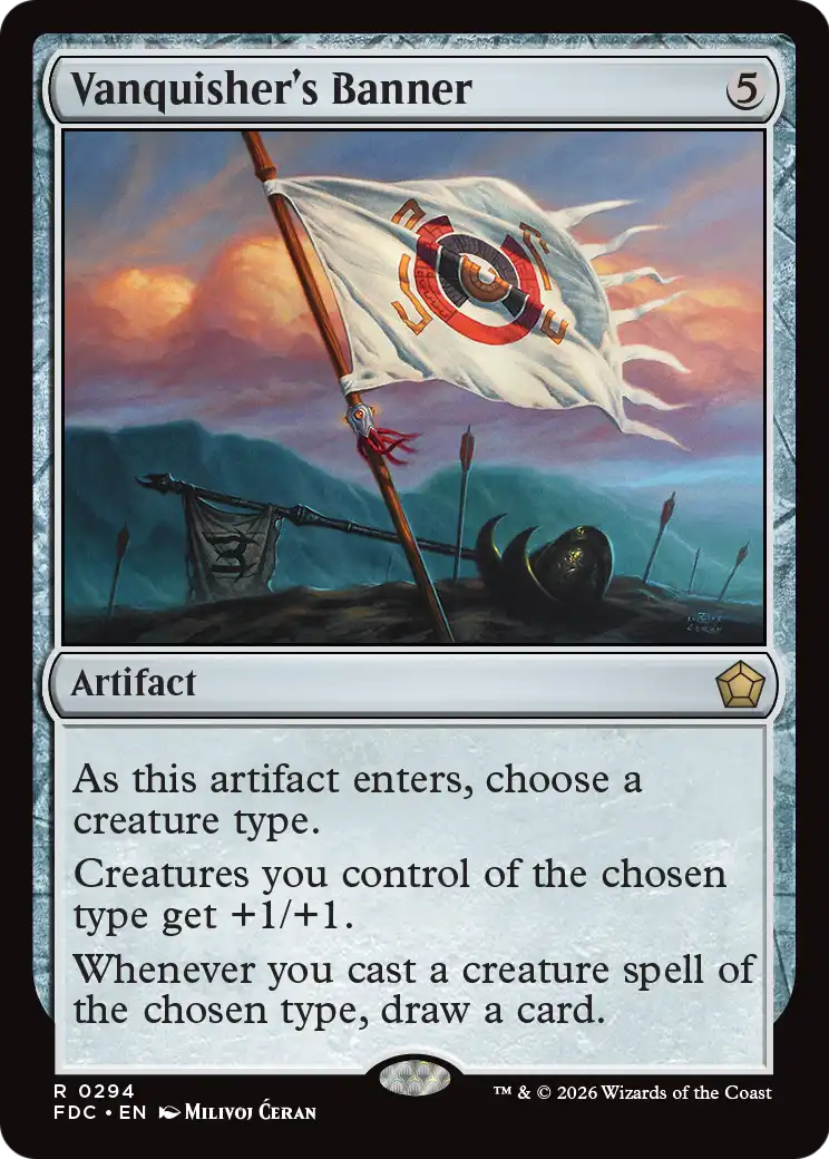 Vanquisher's Banner [Foundations Commander] | Card Citadel