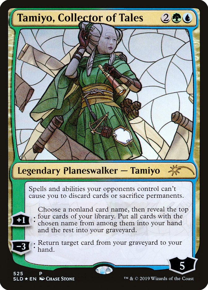 Tamiyo, Collector of Tales (Stained Glass) [Secret Lair Drop Promos] | Card Citadel