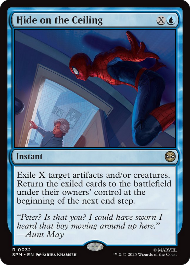 Hide on the Ceiling [Marvel's Spider-Man] | Card Citadel