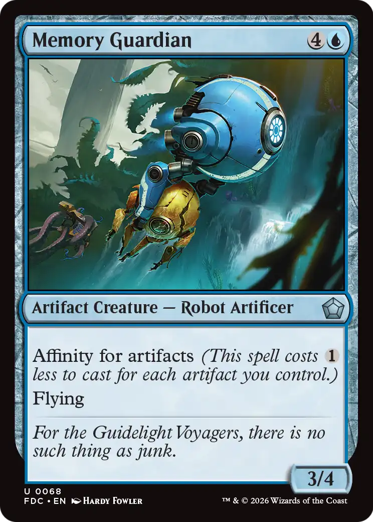 Memory Guardian [Foundations Commander] | Card Citadel