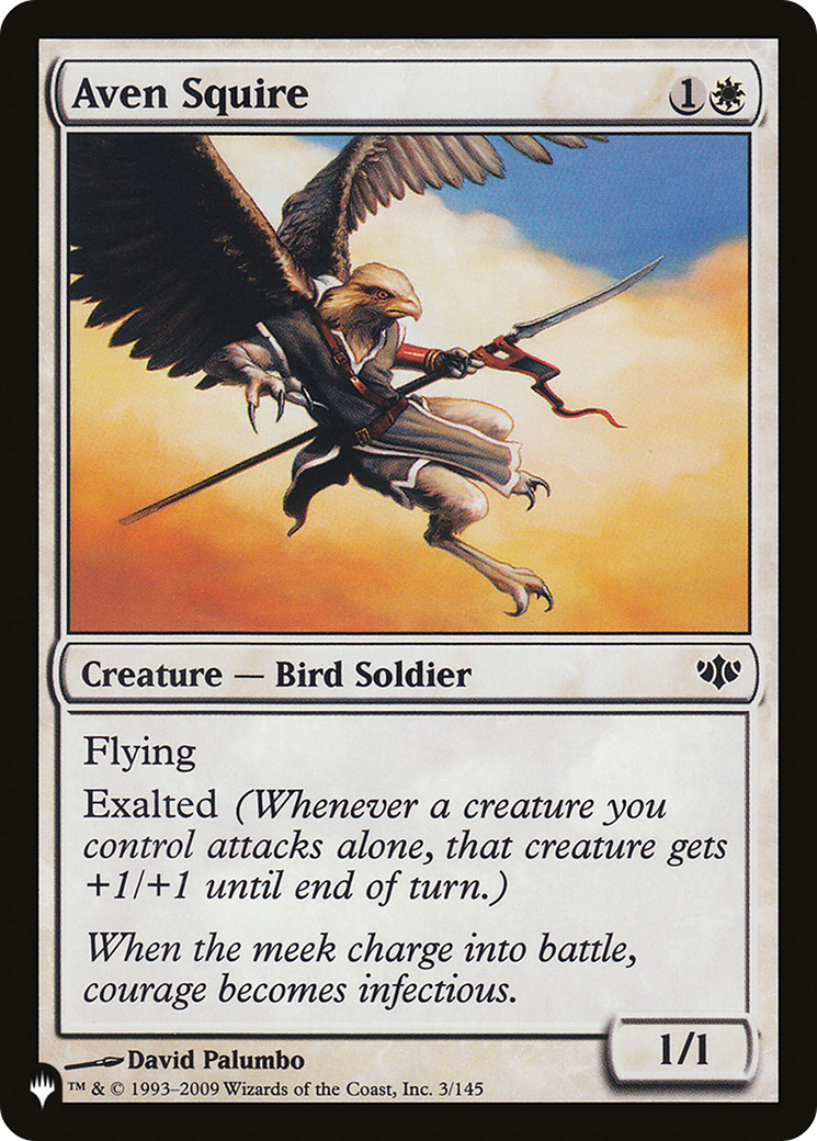 Aven Squire [The List Reprints] | Card Citadel