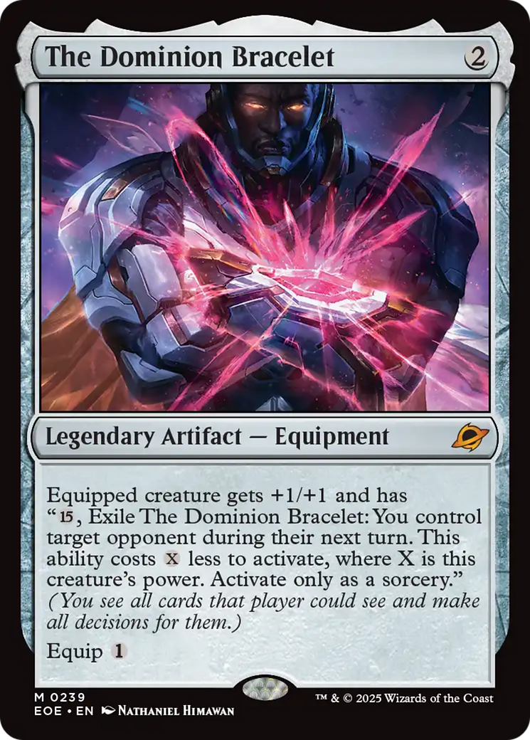 The Dominion Bracelet [Edge of Eternities] | Card Citadel