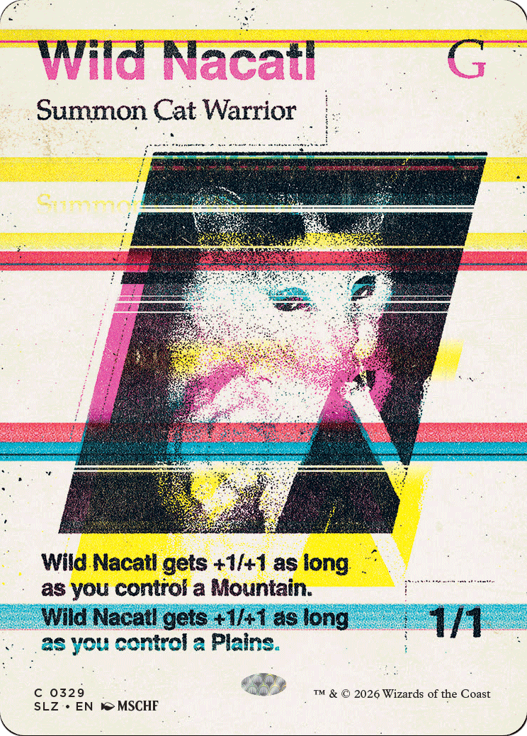 Wild Nacatl (0329) [Secret Lair x MSCHF: The Zeta Set] | Card Citadel