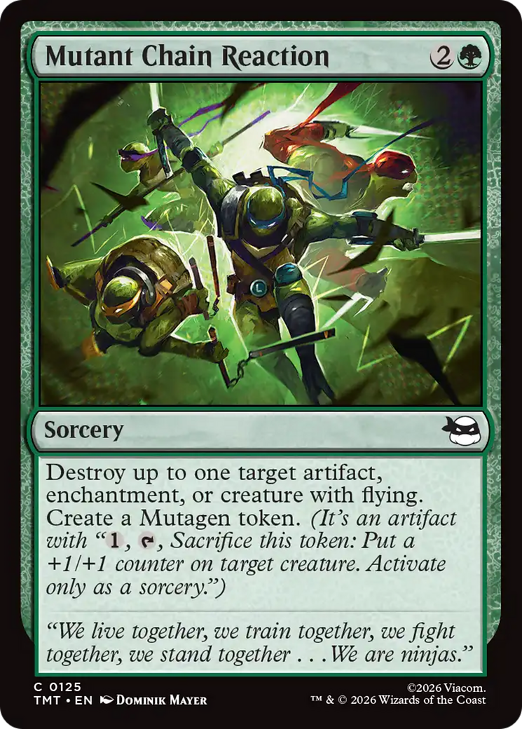 Mutant Chain Reaction [Teenage Mutant Ninja Turtles] | Card Citadel
