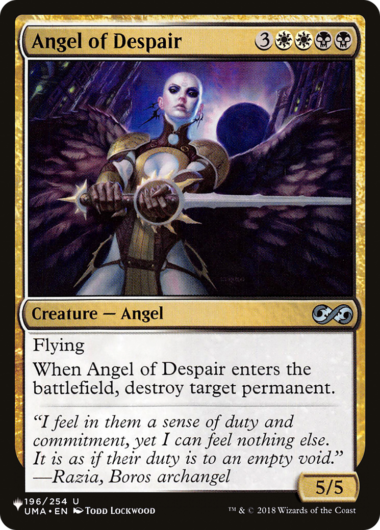 Angel of Despair [The List Reprints] | Card Citadel