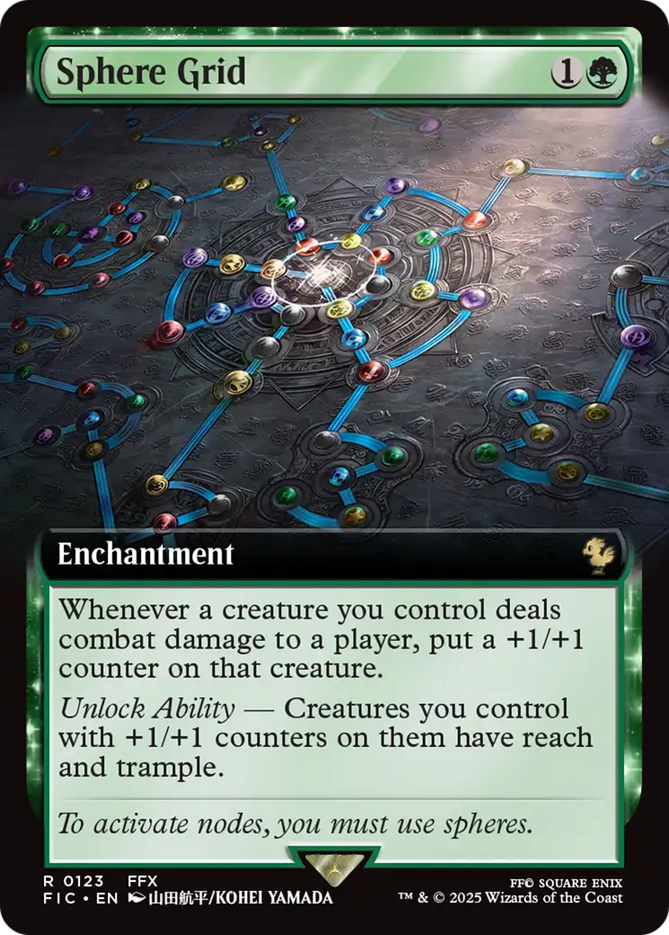 Sphere Grid (Extended Art) [FINAL FANTASY Commander] | Card Citadel