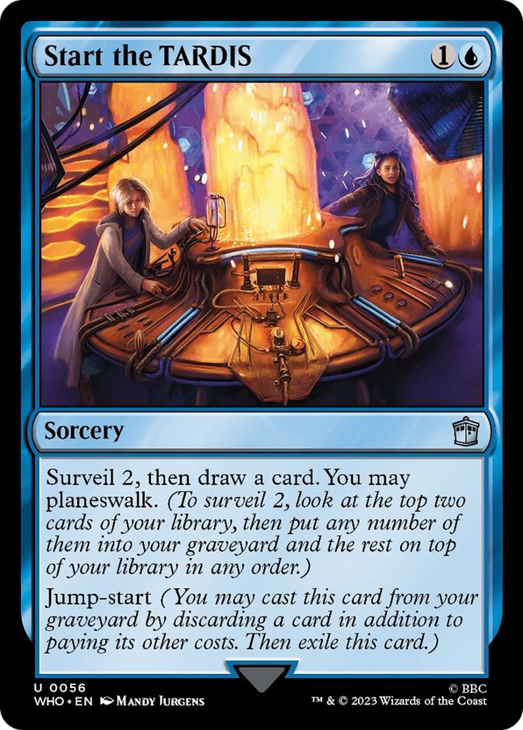 Start the TARDIS [Doctor Who] | Card Citadel