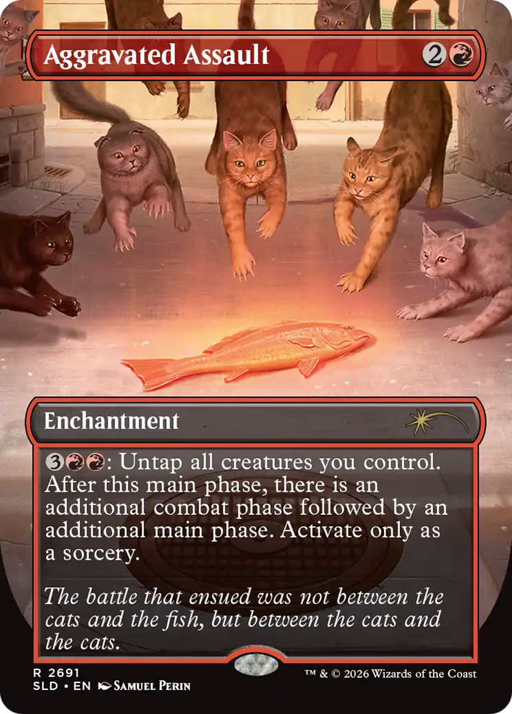 Aggravated Assault (2691) [Secret Lair Drop Series] | Card Citadel