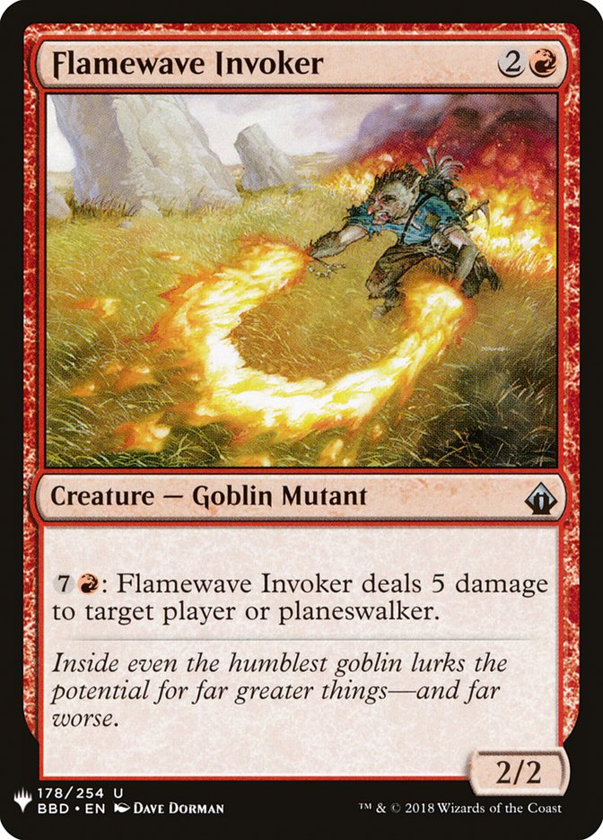 Flamewave Invoker [Mystery Booster] | Card Citadel